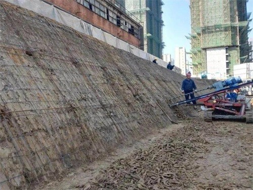 婺源建筑边坡支护
